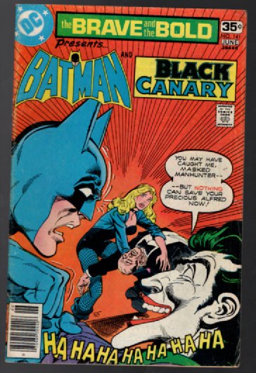 The Brave and the Bold #141:Batman, Black Canary and the Joker